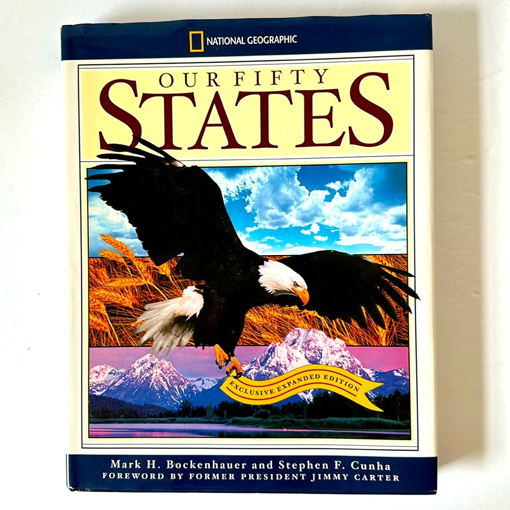 National Geographic, Our Fifty States Hardback Book 2004 300+ Full Color Photos